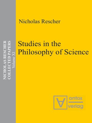 cover image of Studies in the Philosophy of Science